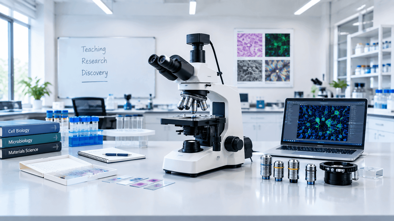 Choosing Microscopes for University Laboratories: Teaching and Research Requirements