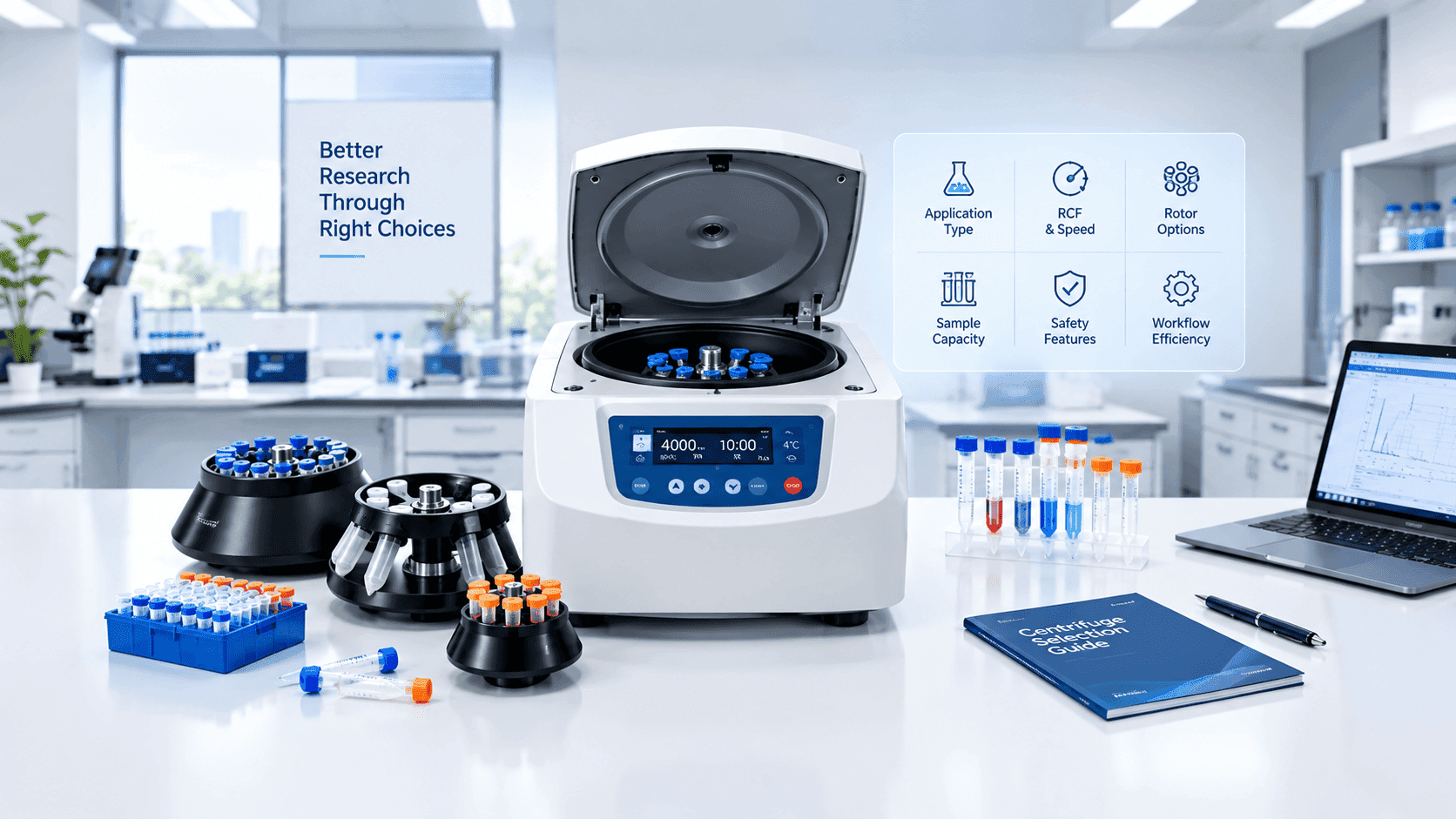 How to Choose the Right Laboratory Centrifuge for Your Application