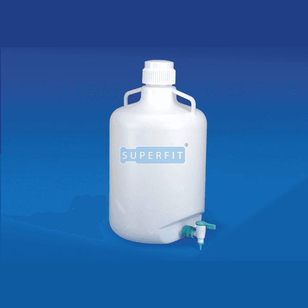 CARBOY WITH STOP COCK